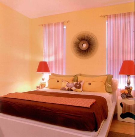 现代风格 卧室床品的软装饰搭配(2)