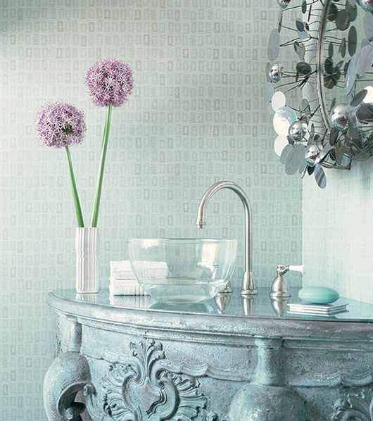 复古奢华的洗手间化妆台设计惊艳女人之梦(3)_新