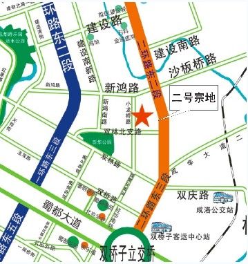 成交价:7600元/平米 竞得人:世纪华荣 二号宗地:成华区