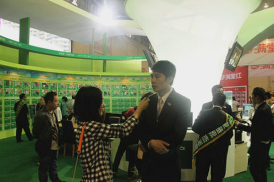 成都链家总经理张海明成都首次参展以品牌为主