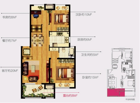 75㎡能做3房? "会长大"的房子就在朗诗未来街区