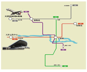 滨海四条地铁年内开建 将实现新区各区域快速