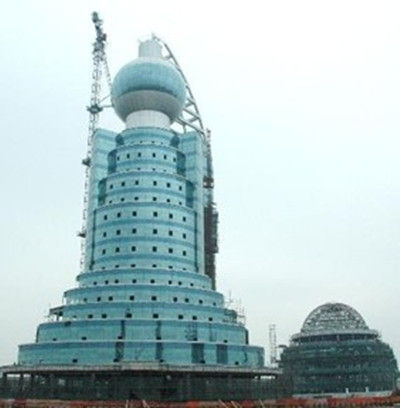 河北元宝塔入选最丑建筑 正欲申请吉尼斯记录