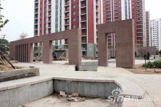 看房手记:泰和福地水岸小区景观及绿化