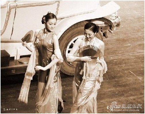 联创国际广场:旗袍美女明星老上海的亮丽风景