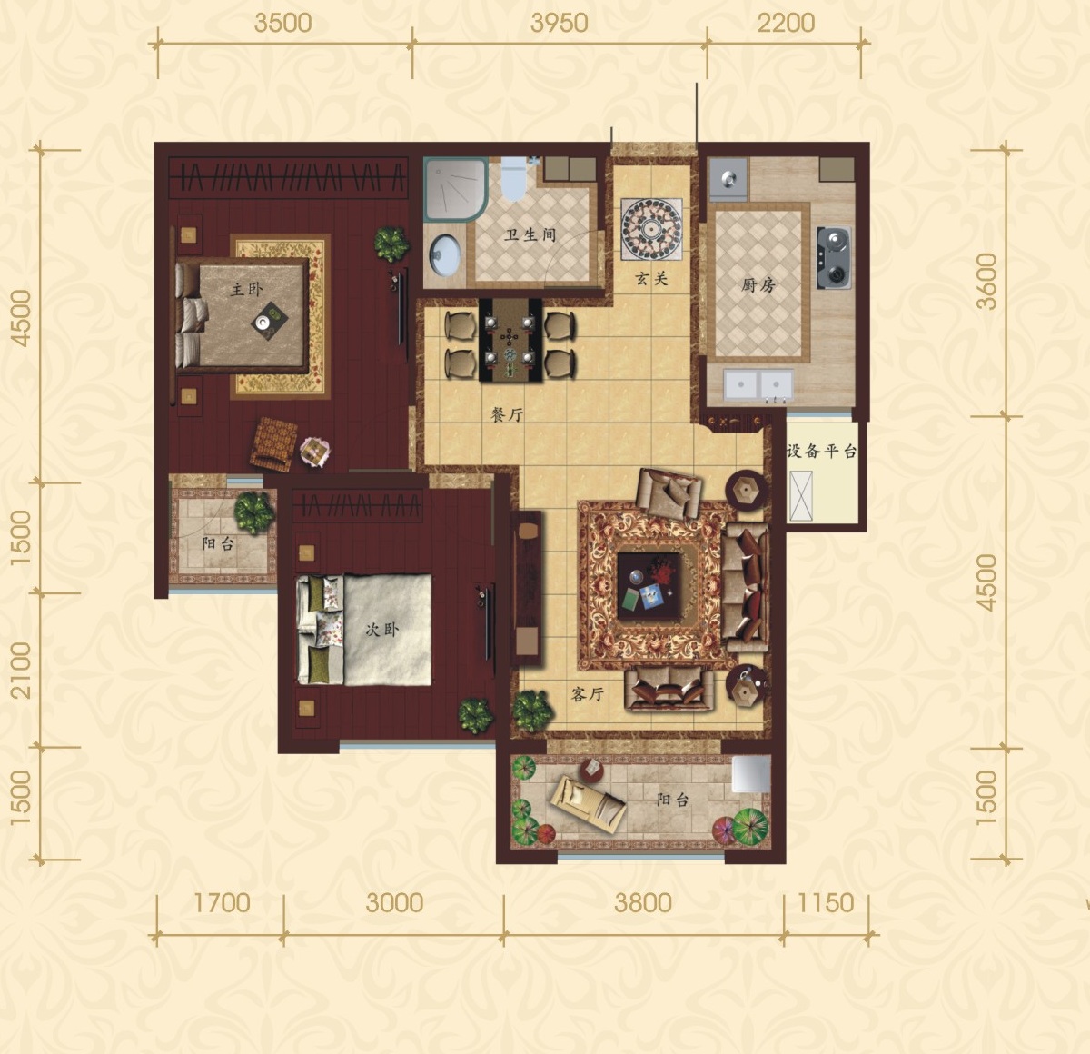 龙城华府最新户型图公布(2)