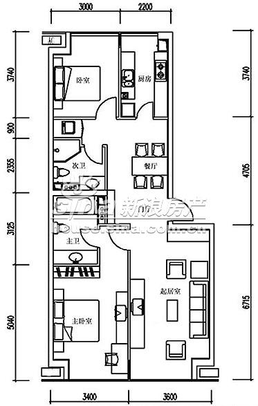 UHN国际村 户型展示