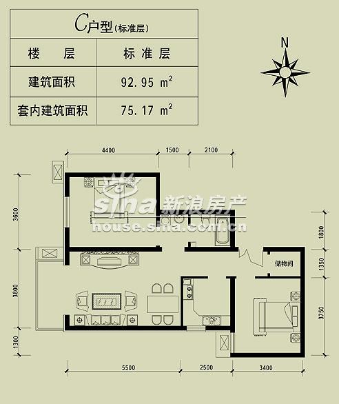 金隅·润景阁 户型展示