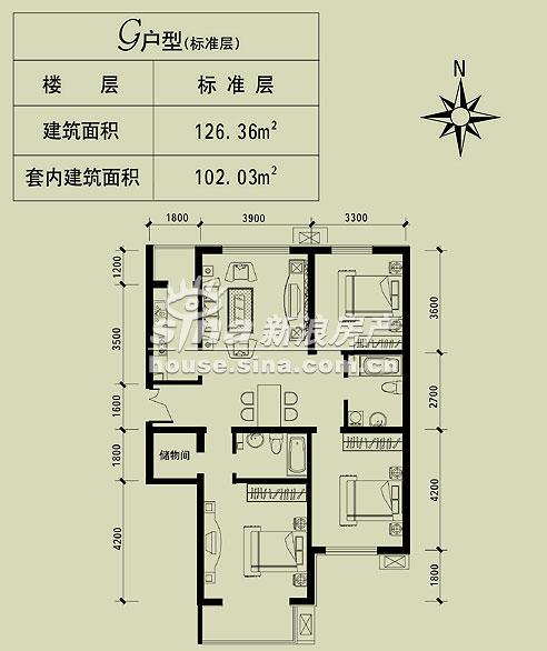 金隅·润景阁 户型展示