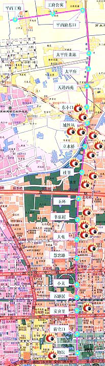 北京安立路快速公交线路