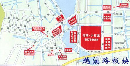 越溪板块 构筑城市副中心