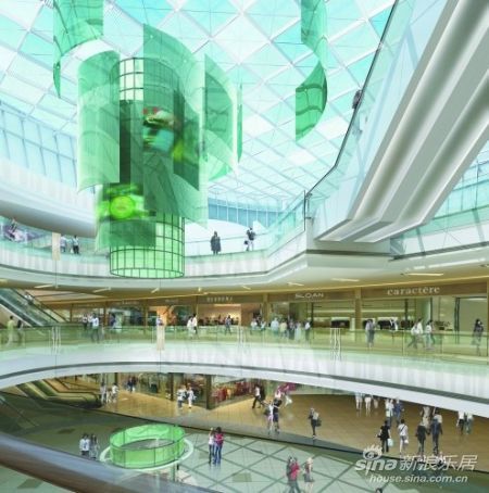 图为西溪印象城效果图