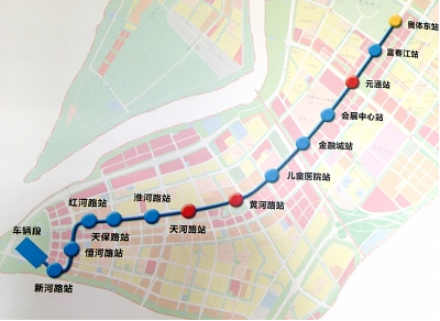 河西有轨电车开建点燃周边楼盘上涨气焰(组图