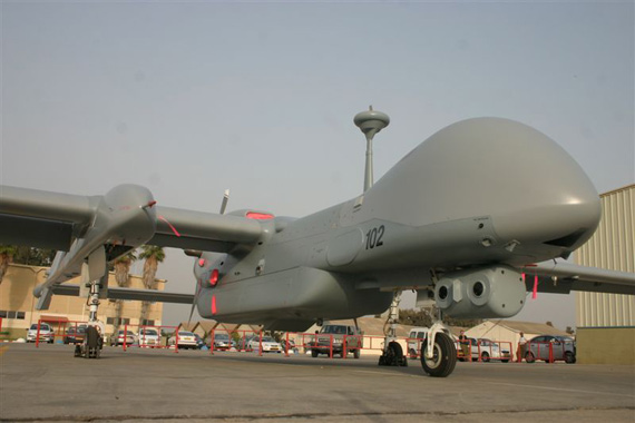 以色列最新研制的“苍鹭II”型无人侦察机