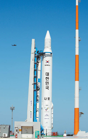 6月11日，韩国全罗南道外罗老岛，罗老航空宇宙中心，计划在今年7月30日发射“韩国空间发射器1号”火箭（KSLV－1）。