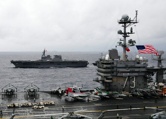 法国学者:美日将巩固战略同盟防范中国海军