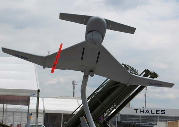 印度订购以色列攻击型无人机对付中国巴基斯坦