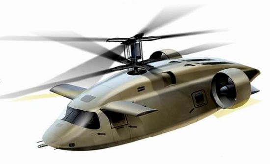 美军未来直升机露面:带翅膀时速超400公里(图
