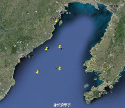 辽宁海事局发布航行警告，在下列4点连线水域内执行军事任务