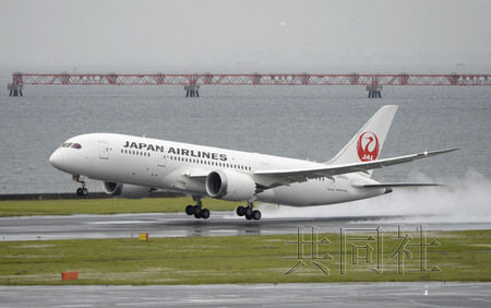 资料图:日本航空企业的波音787客机