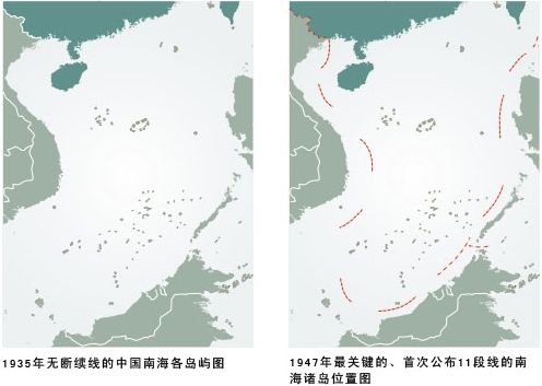 中国九段线的划分和渊源