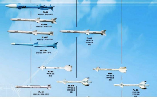 深度:浅谈中国霹雳21空空导弹 一优点助四代机挂载