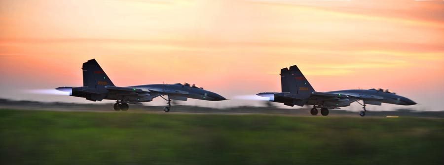 F-11 fighters across the day and night flight training. Ben said spring photo