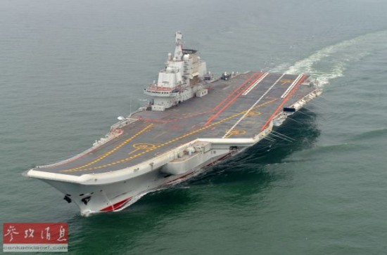 美刊推测中国欲建更大航母：排水量或达8万吨