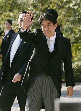 日媒：安倍称将在战后70周年谈话中写入“反省”