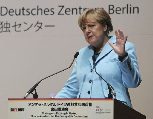 外媒:默克尔在慰安妇问题上"敲打"安倍日本惊诧