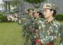 驻宁波武警女兵进行77式手枪射击训练