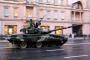 参加彩排的俄军最新型T-90C主战坦克