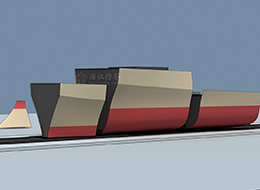 055驱逐舰分段3D模型