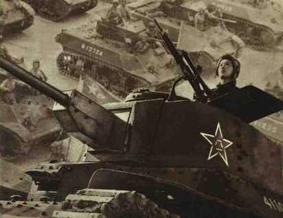 建国初解放军开日本坦克