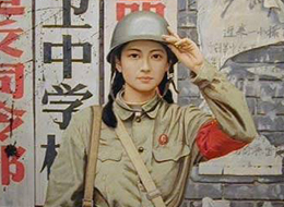中国60年代军装美女可爱