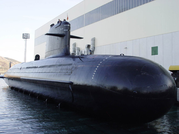 印度扩大潜艇部队将再购六艘新型潜艇(组图)