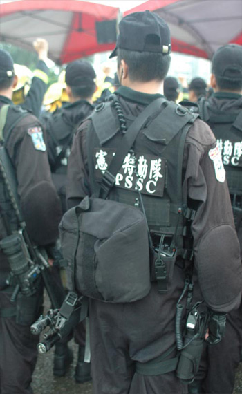 图文:台湾宪兵特勤部队