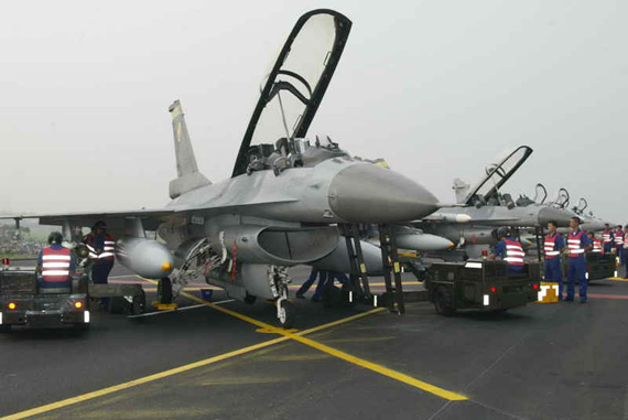 台空军依赖四大主力争夺台岛周围300海里制空权