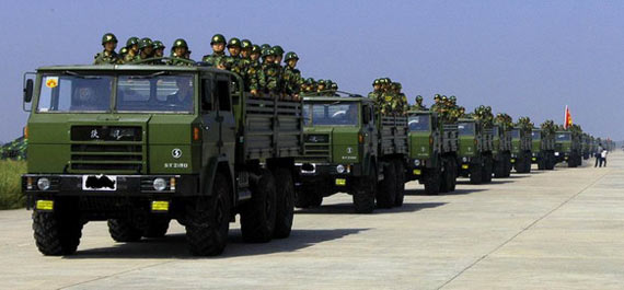 中国首次公布作战兵力:武警66万集团军18个