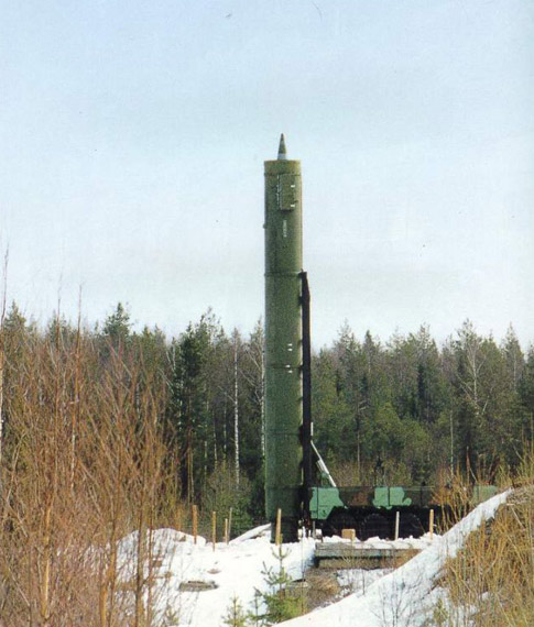 图文:俄罗斯白杨-M战略导弹发射阵地