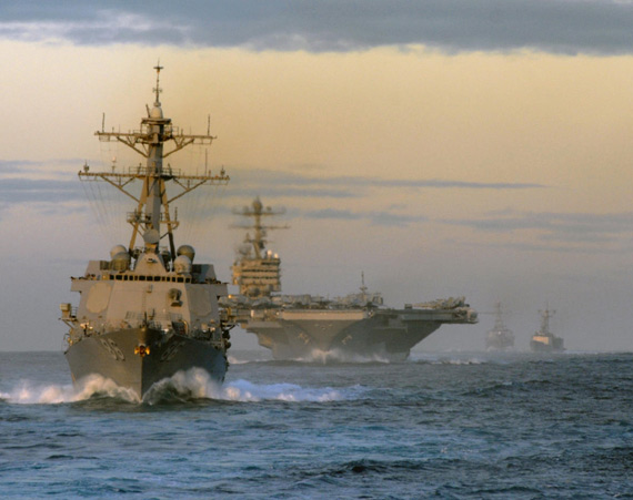 图文:美国海军的远洋舰队