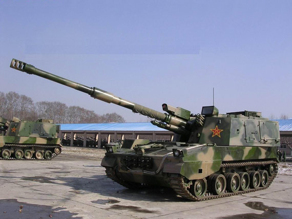 少量装备plz-45火炮后将采购重点转到plz-05型155毫米自行榴弹炮项目