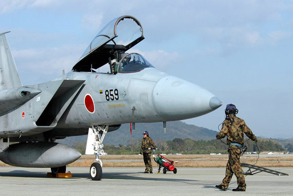 航空自卫队第304飞行队F-15J战机