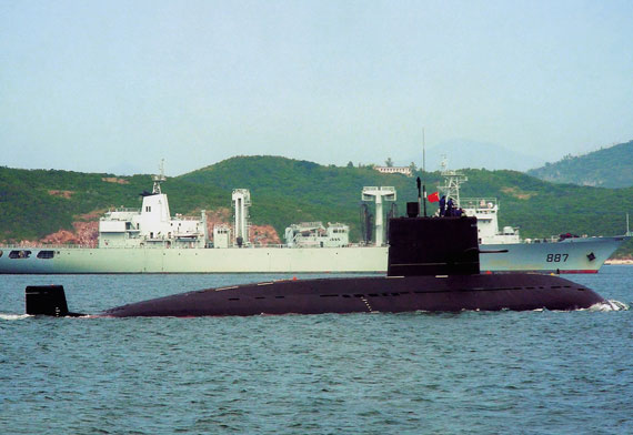 图文：据报道中国元级潜艇已加装AIP动力