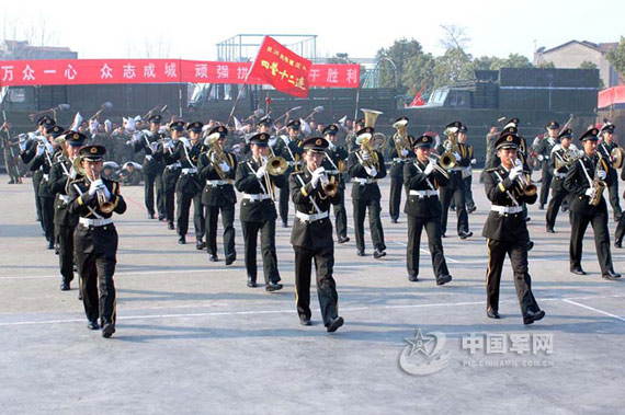 军乐合奏：神圣使命。李山东摄