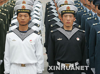 本物　現役中国人民解放軍07式海軍官春制服 ホワイト 本物 現役中国人民解放軍07式海軍官春制服 ホワイト