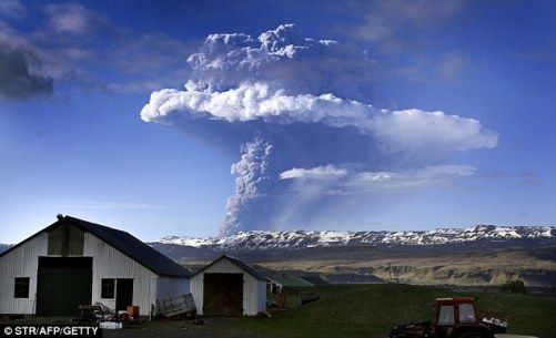 2011年5月21日，冰岛格里姆火山开始喷发