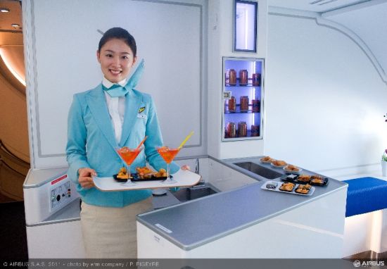 大韩航空A380“空中酒吧”