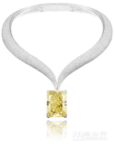 Chopard黄钻项链