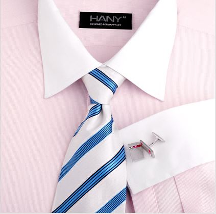 HANY法式叠袖-温莎粉优雅款 120支 HANY法式叠袖-温莎粉优雅款 120支